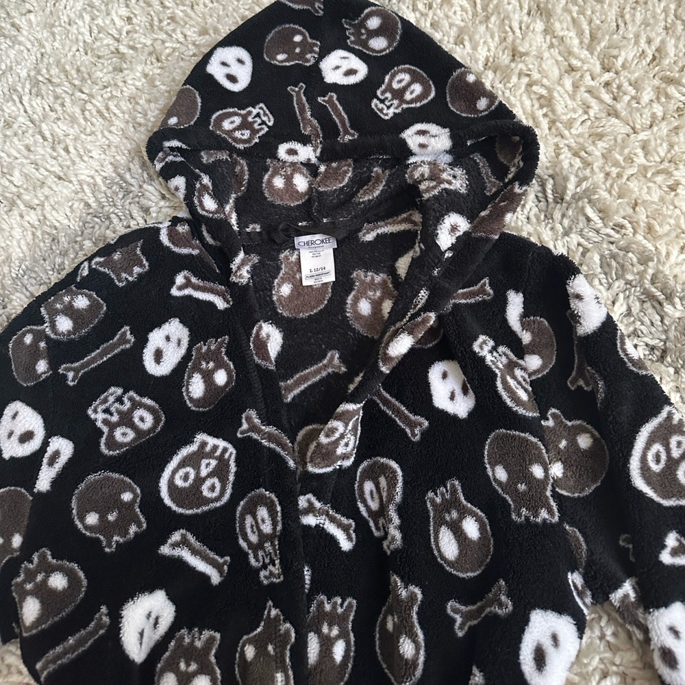 Youth Skull Robe Black - Picture 5 of 7